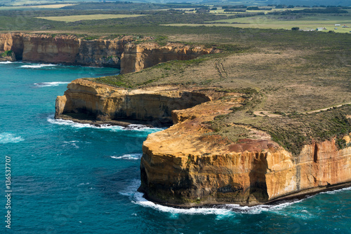 Great Ocean Road from the aird photo
