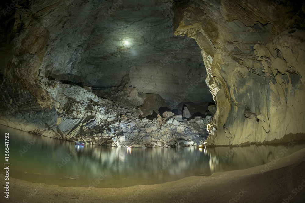 unseen at xe bangfai river cave, Bualapha, Laos , since 1905 by