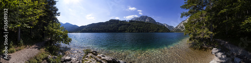 Lake Leopoldsteiner near Eisenerz in Styria  Austria