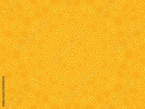Yellow background with abstract pattern