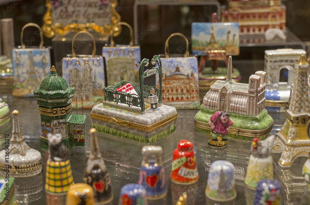 Miniature ceramic souvenirs