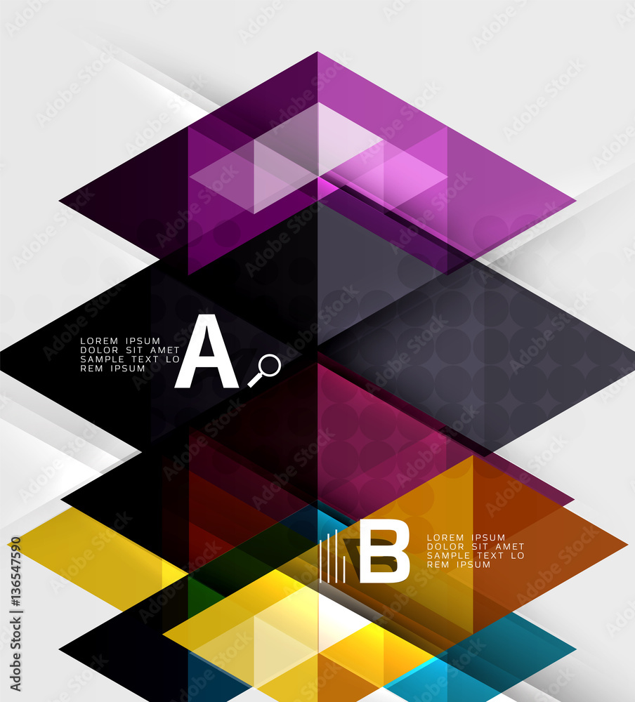 Abstract geometric concept