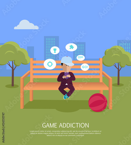 Game Addiction Banner