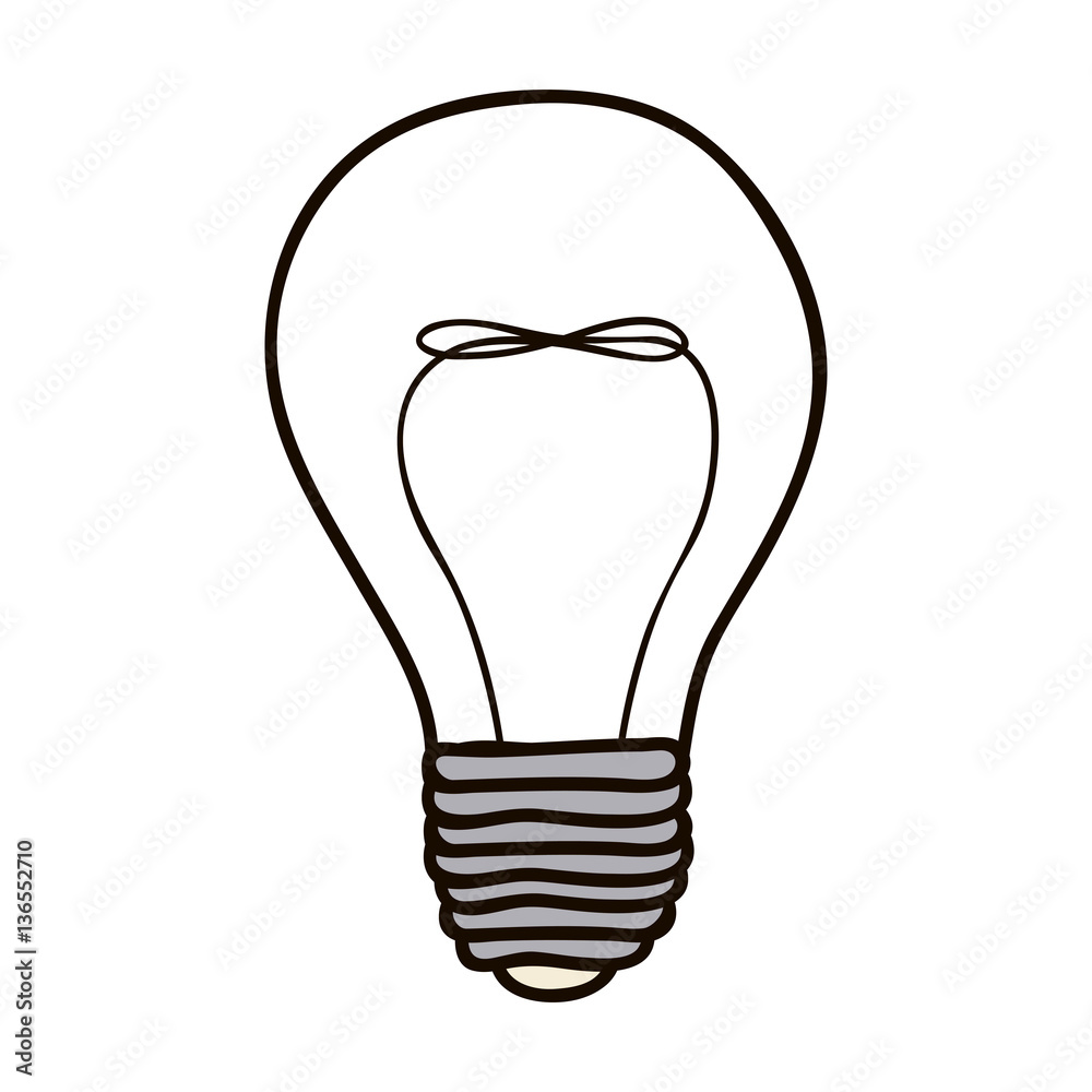 contour bulb brain electric icon, vector illustration design contour bulb brain electric icon, vector illustration design
