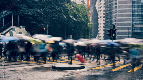 Kings Road in North Point, Hong Kong island photo