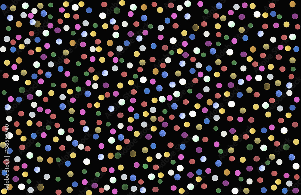 Festive background of confetti Festive background of confetti