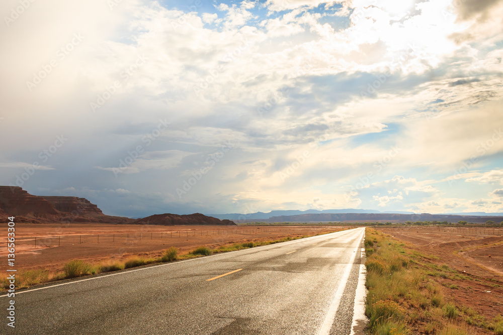 New Mexico Road and Landscape