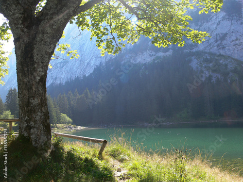 lac benit,mont saxonnex,haute savoie,france photo