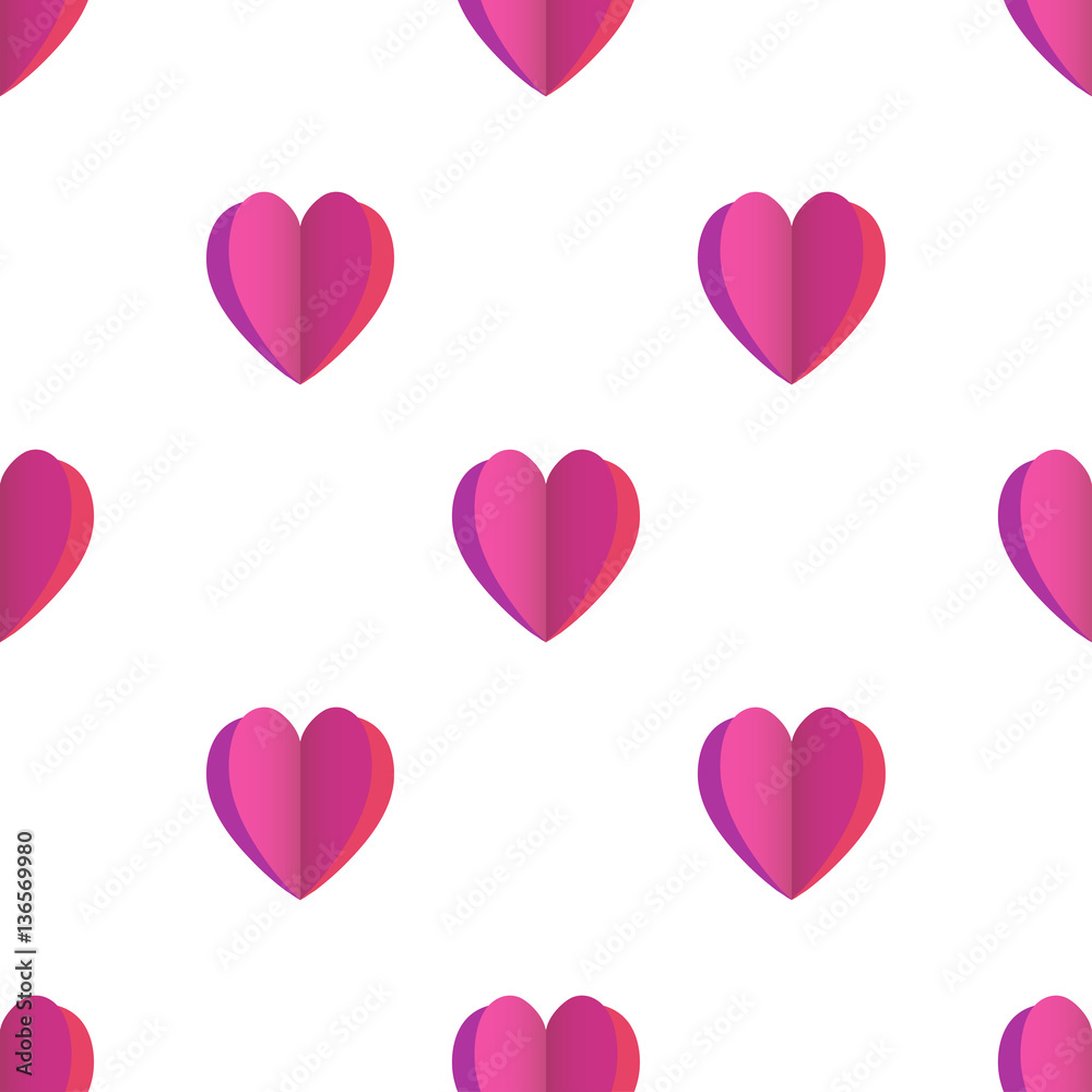 seamless pattern with heart