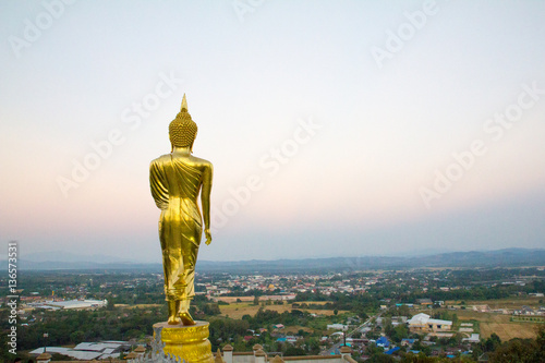 image of buddha  looh out to view photo