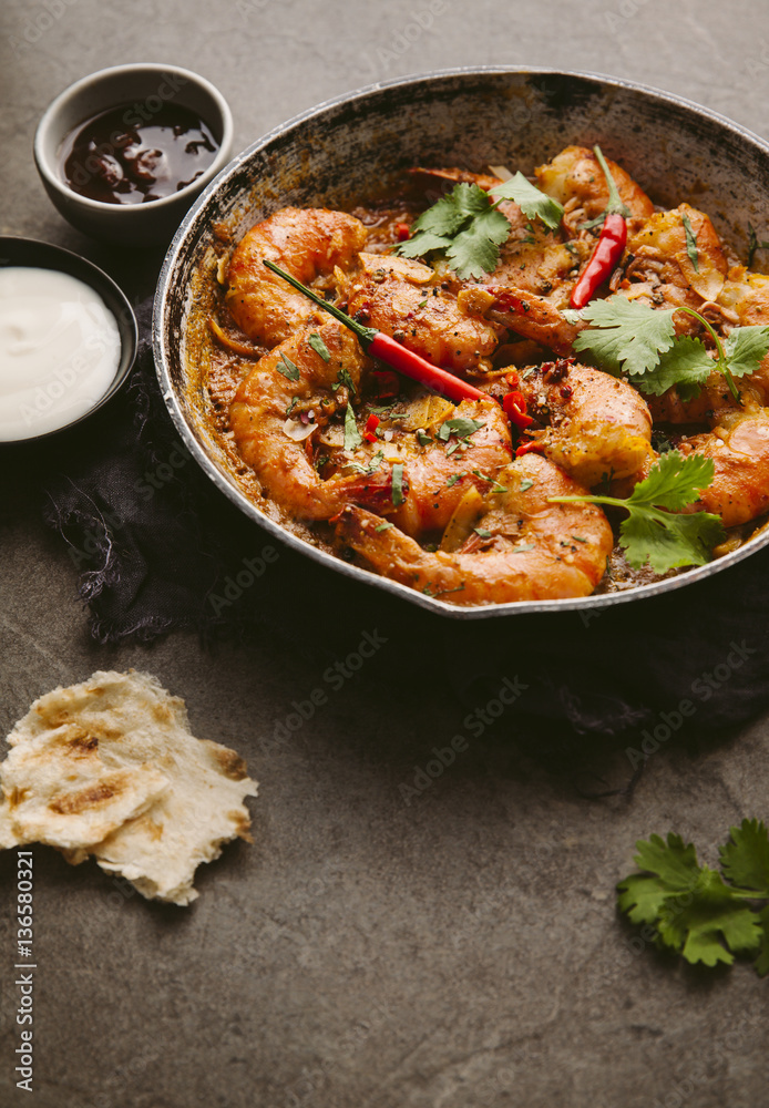 Indian spiced prawns Indian spiced prawns
