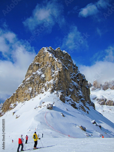 Winter mountains, Alps