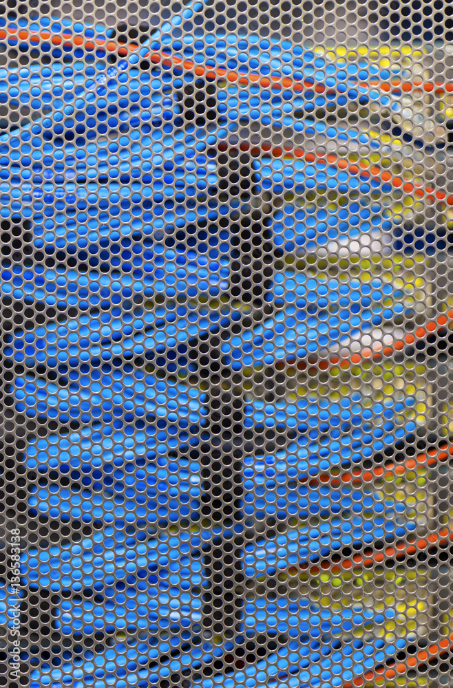 Lan cable in Cambridge Server Rack Lan cable in Cambridge Server Rack