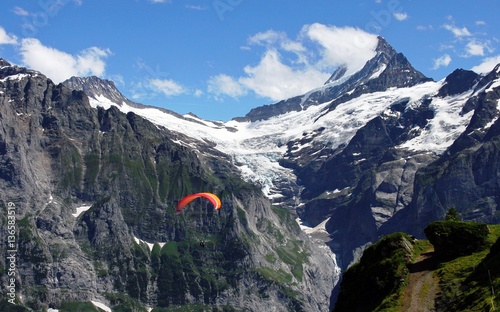 Paragliding im Hochgebirge