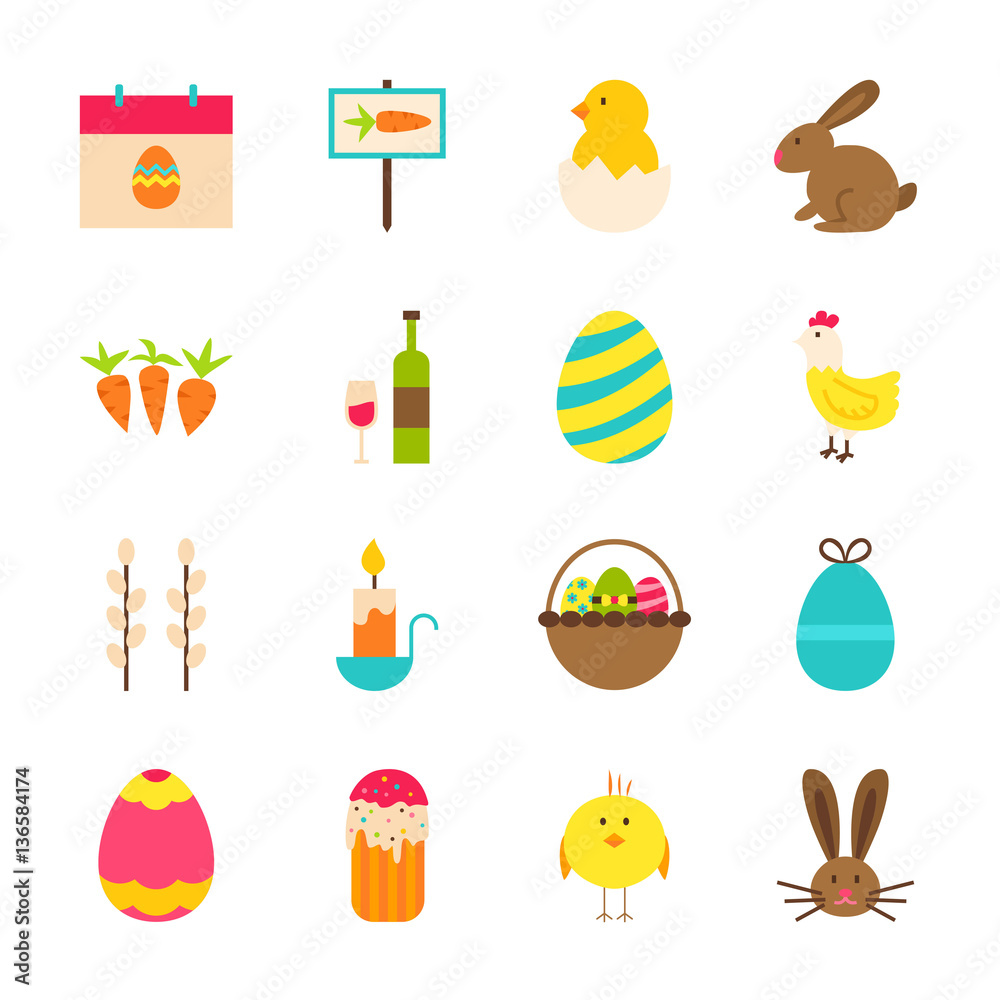 Spring Easter Objects