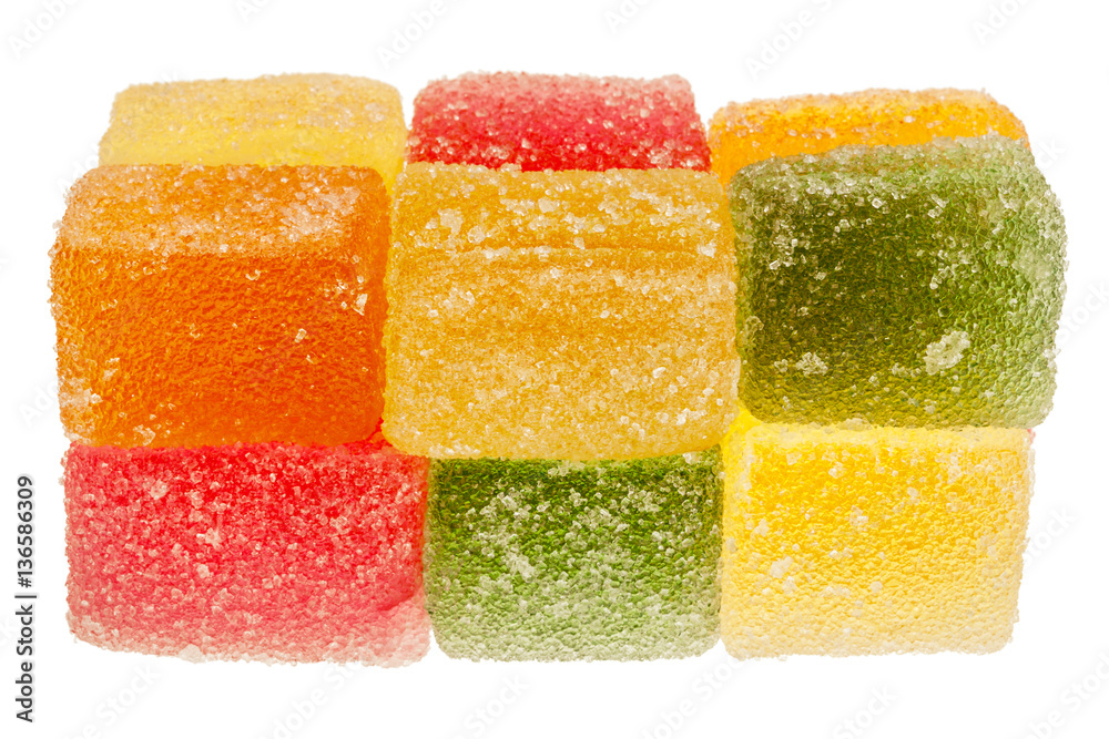 Colorful jelly candies Colorful jelly candies