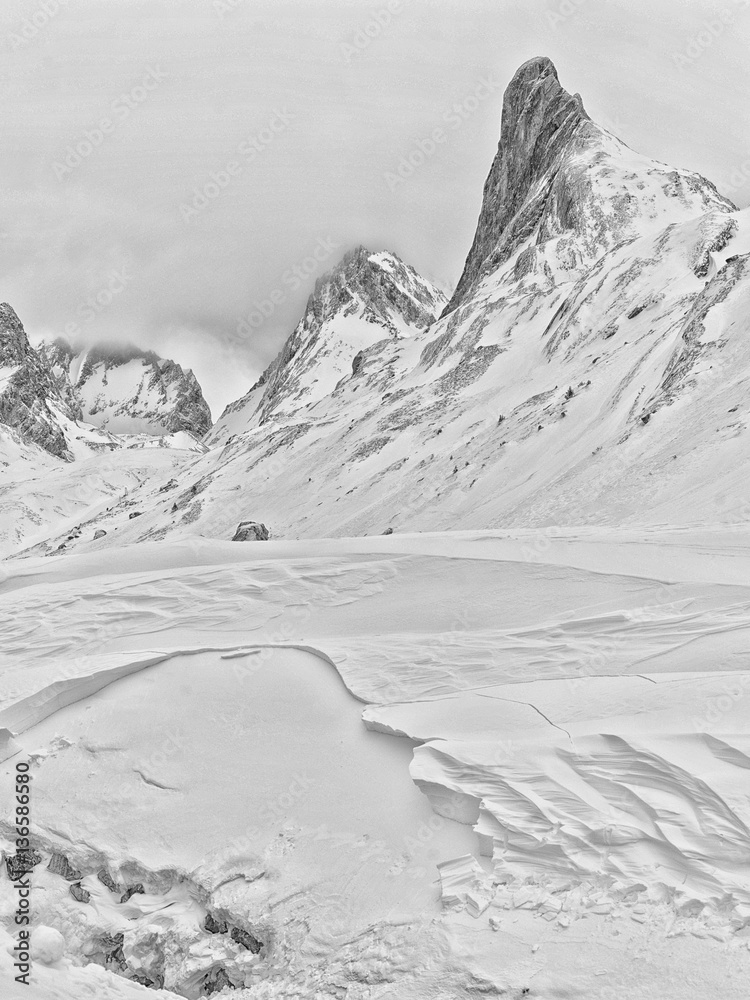 Fototapeta premium Montagne Enneigée
