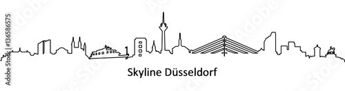 Skyline D  sseldorf