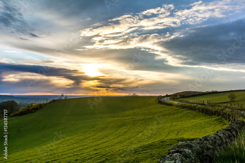 Sunset - Blaze Hill, Bollington photo