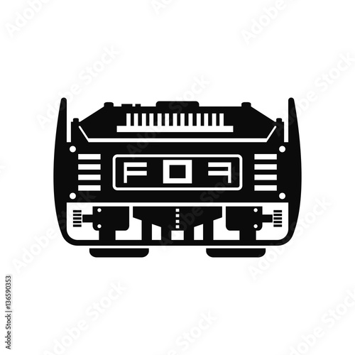 power generator vector icon