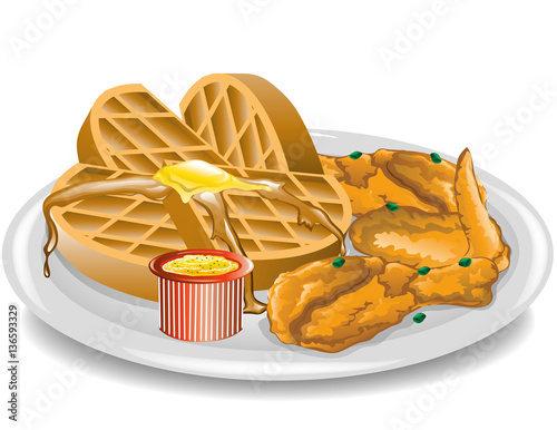 Chicken and Waffles