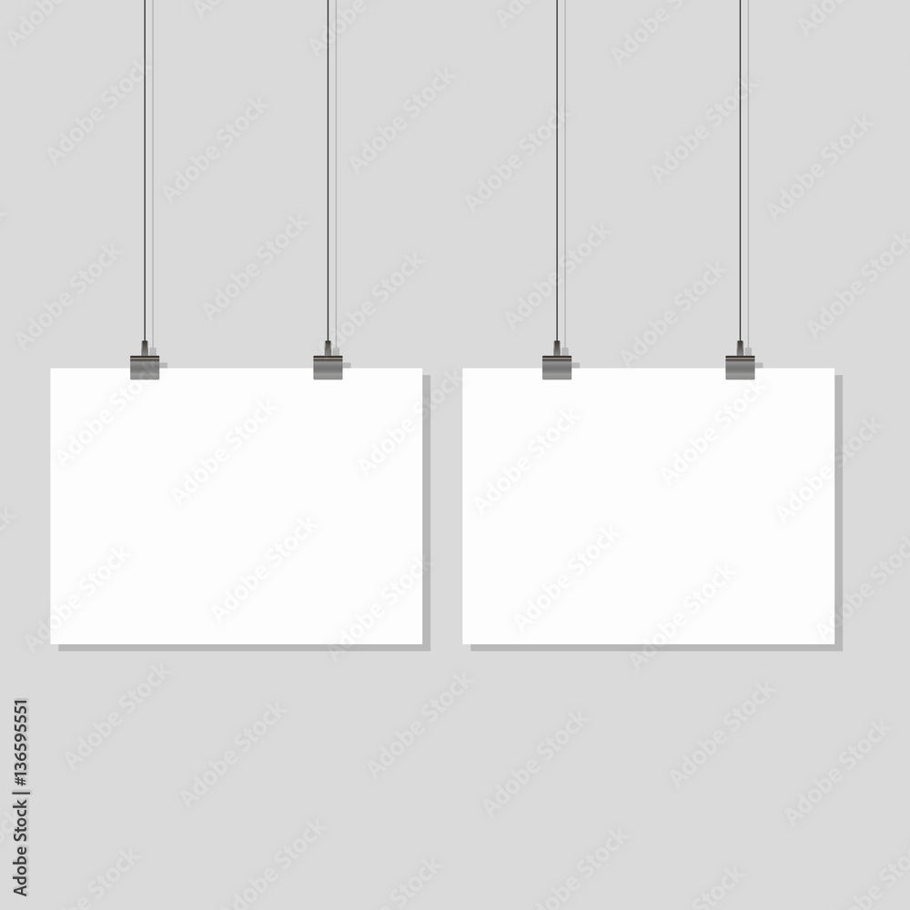 sheet hanging. office background sheet hanging. office background