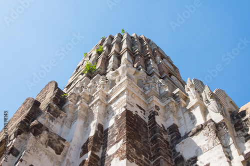 Obraz na płótnie Wat Ratchaburana, the historical Park of Ayutthaya, Phra Nakhon w salonie