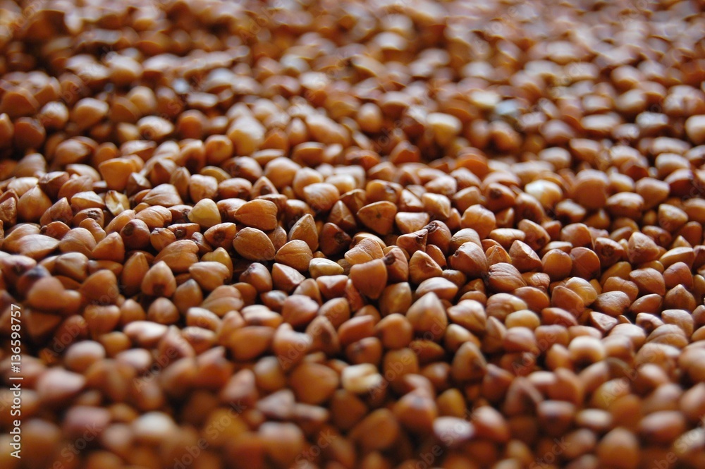 Obraz premium buckwheat seeds etail
