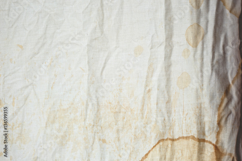 old cloth and stained
