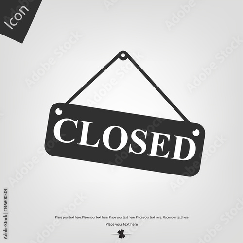 Closed board icon