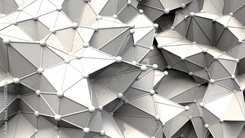 Plexus effect, 3D rendering