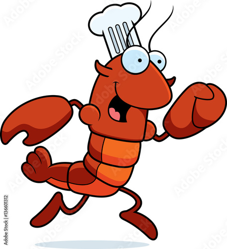 Crawfish Chef Running
