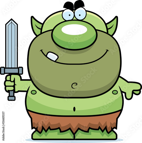 Cartoon Goblin Sword