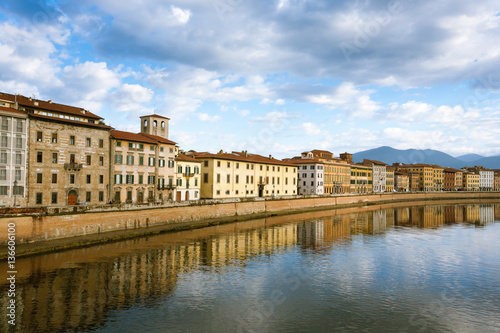 Pisa day view, Tuscany, Italy