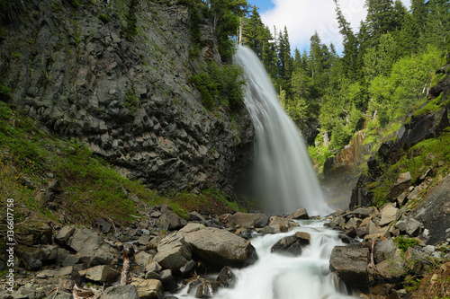 Narada Falls at Mt. Rainier National Park