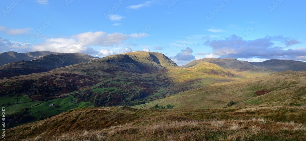 Kirstone pass and its fells