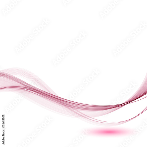 Abstract background. The pink wave of smoke