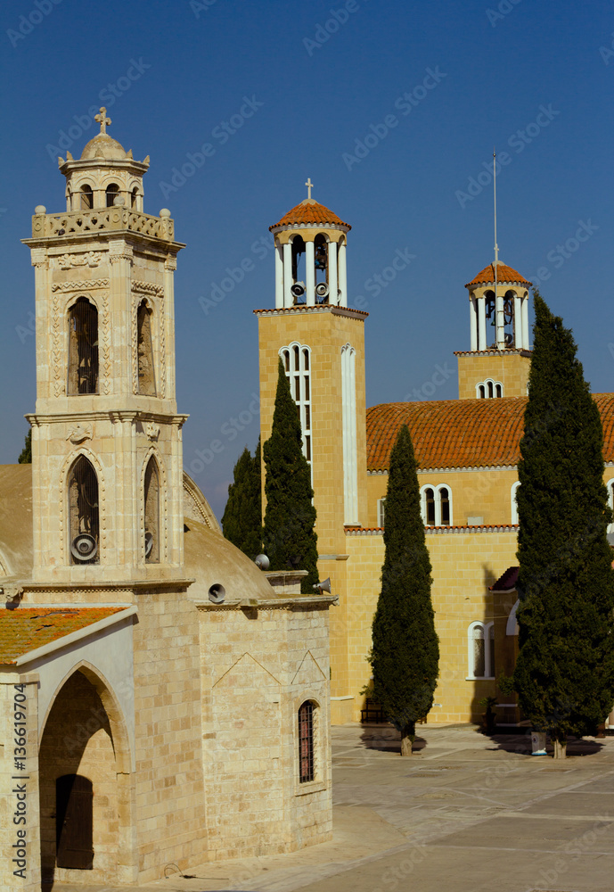 Byzantine church in cyprus island
