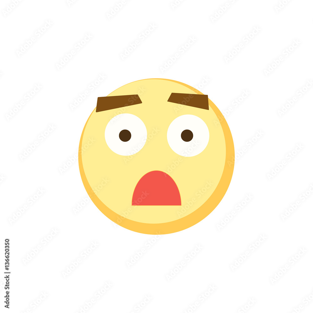 Yellow emoji icon for app game, ui or web design template. Vector emotion sign eps10 Yellow emoji icon for app game, ui or web design template. Vector emotion sign eps10