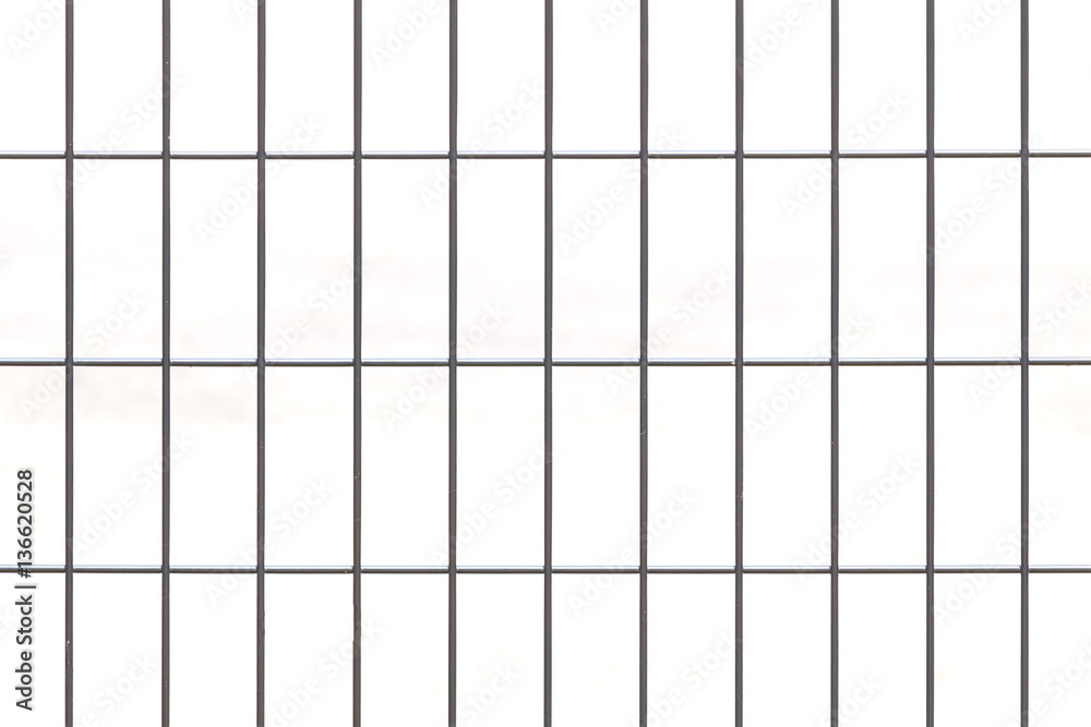 Wire mesh metal isolated on a white background Wire mesh metal isolated on a white background