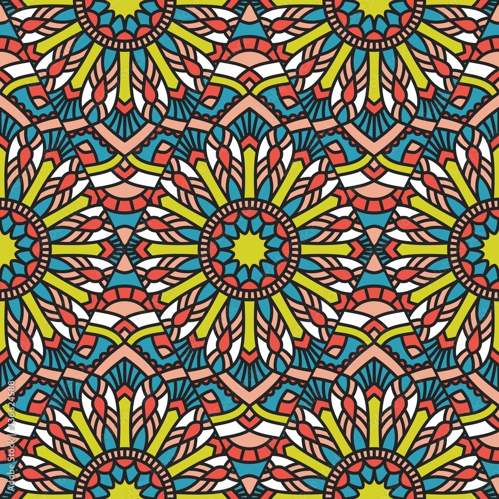 Seamless oriental pattern.