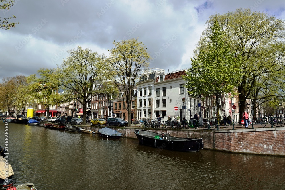 アムステルダムの運河巡り