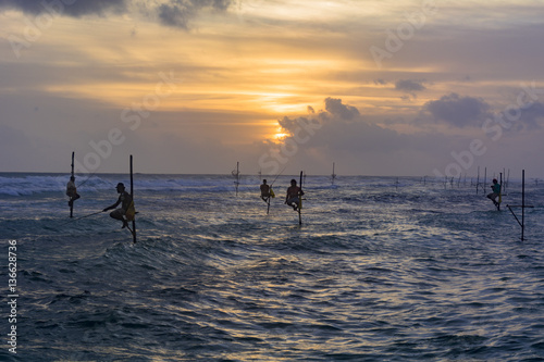 スリランカ南部の黄金海岸 © san724