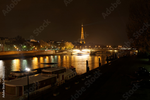 River Seine at Night