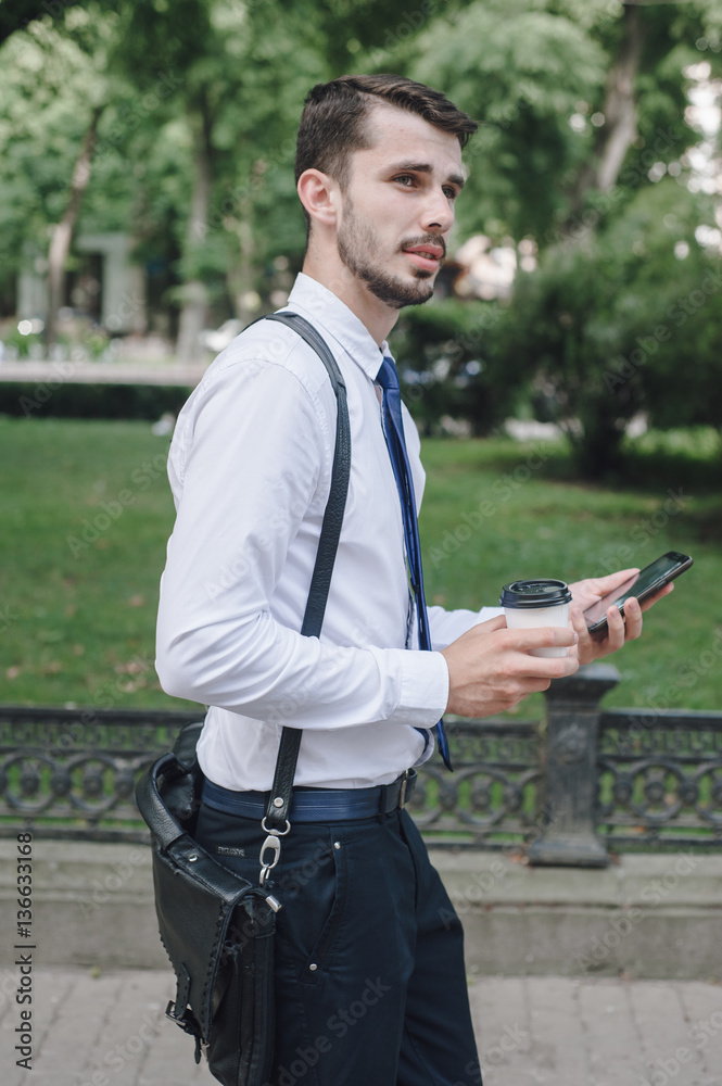 Obraz premium Business man hd
