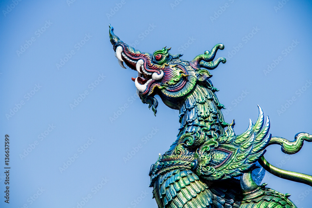 singh statue wat rongsaiyten chiangrai Thailand singh statue wat rongsaiyten chiangrai Thailand