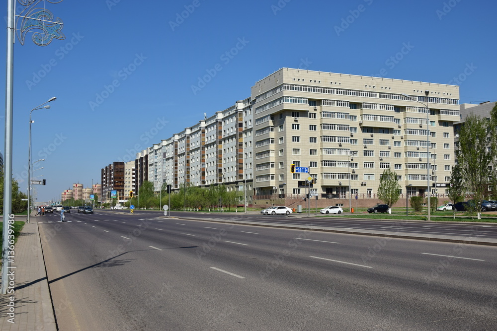 View in Astana, capital of Kazakhstan View in Astana, capital of Kazakhstan