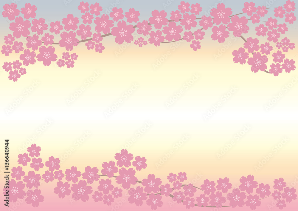 春爛漫の桜