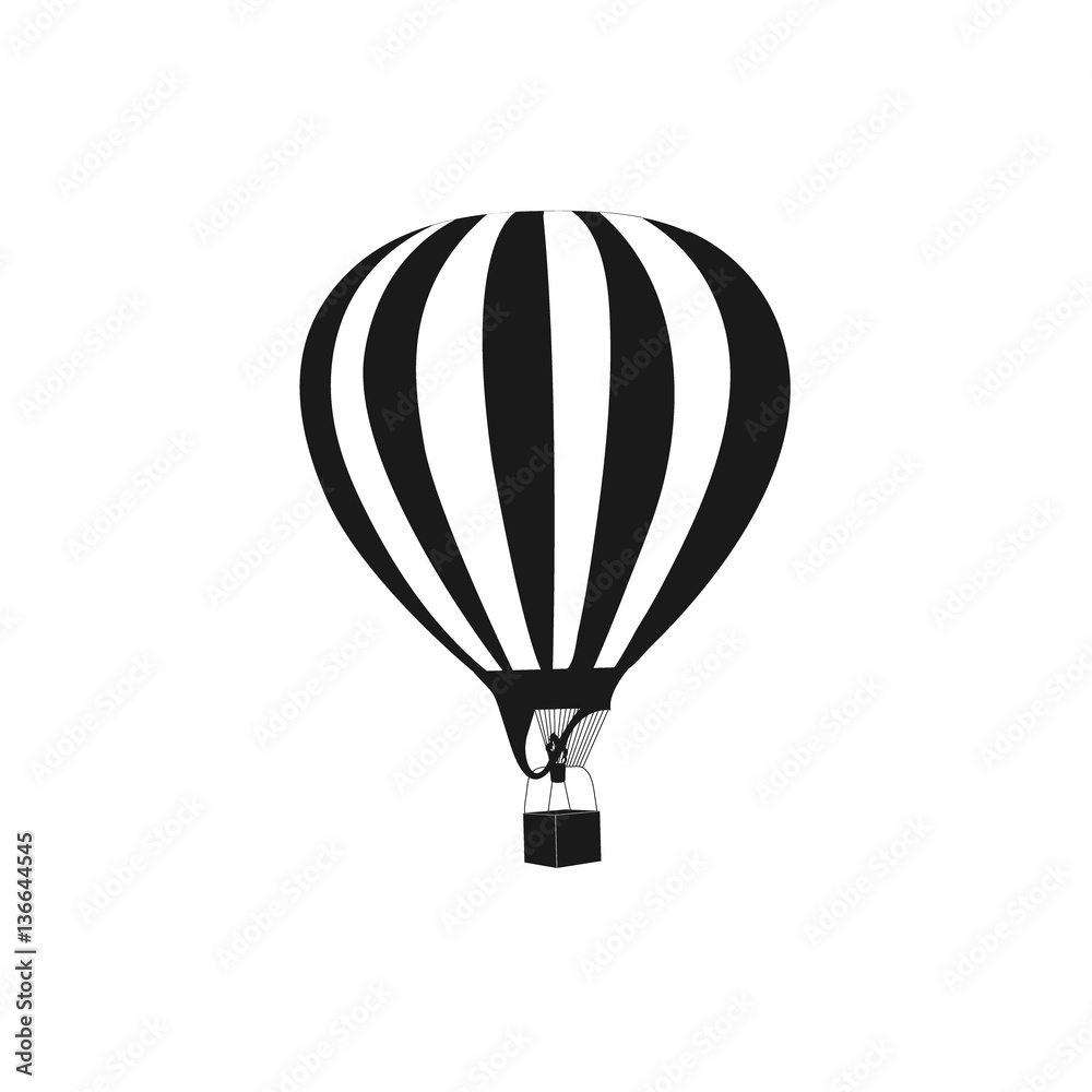 Fototapeta premium air balloon icon. vector