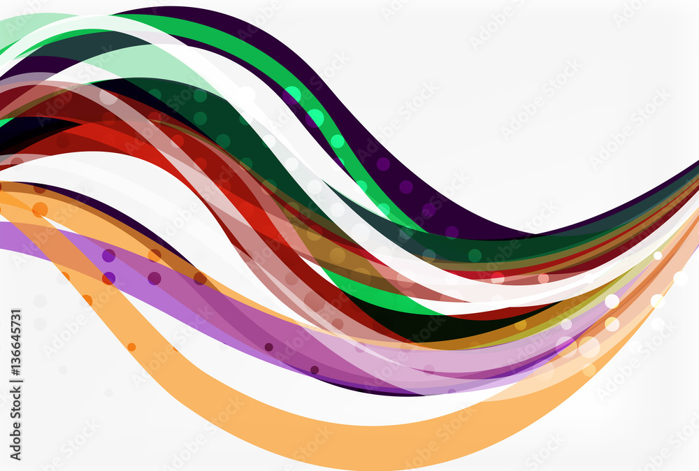 Flowing abstract background Flowing abstract background